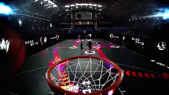 Nike Rise 2 0 Digital Basketball Training Court Combines Experiential