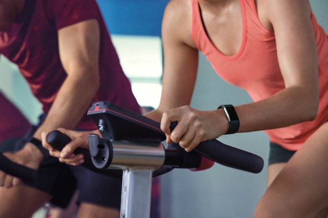 Fitbit stationary bike online