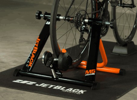 jet black bike trainer