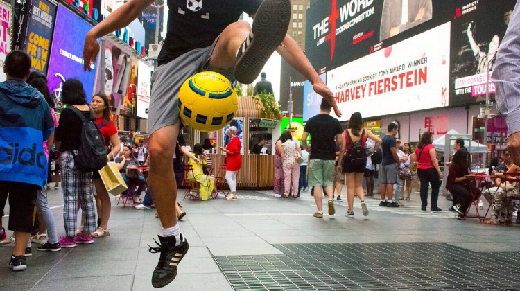 Dribbleup Smart Basketball And Smart Soccer Ball Deliver Effective