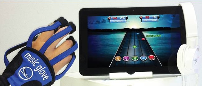 music rehabilitation glove