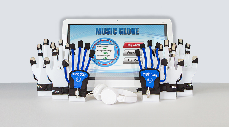 music rehabilitation glove