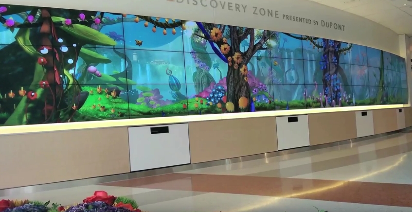 interactive wall game hospital