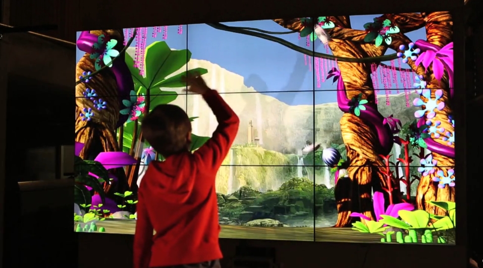 interactive wall game