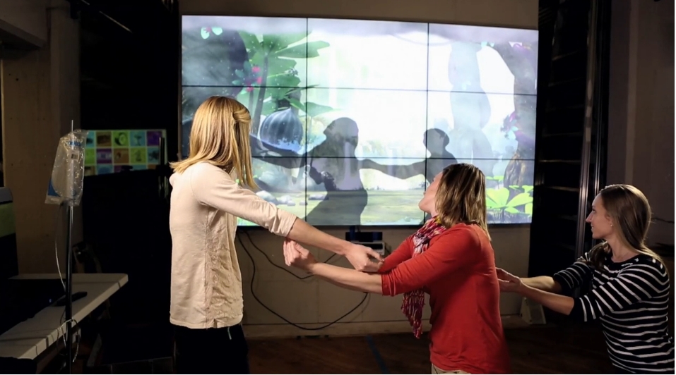 interactive wall game hospital
