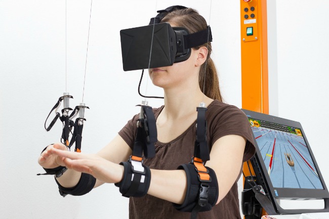 robotic rehab game