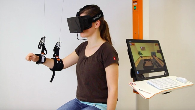 robotic rehab game