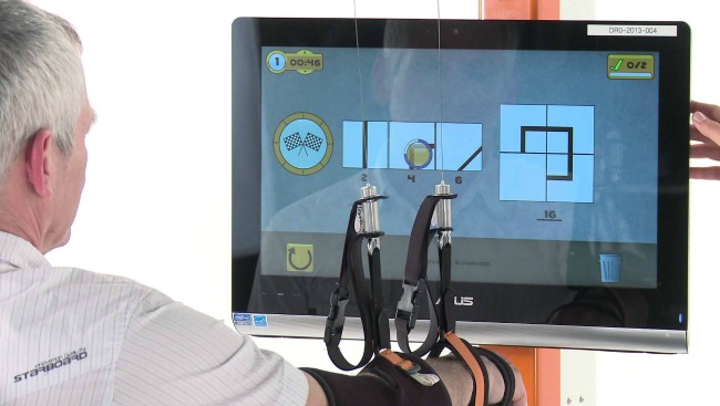 robotic rehab game