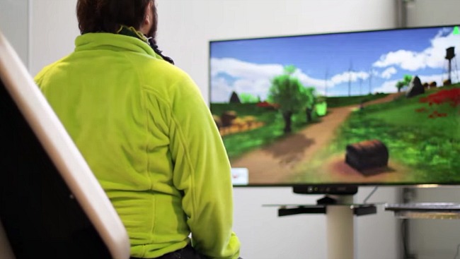 vr rehab robotics game