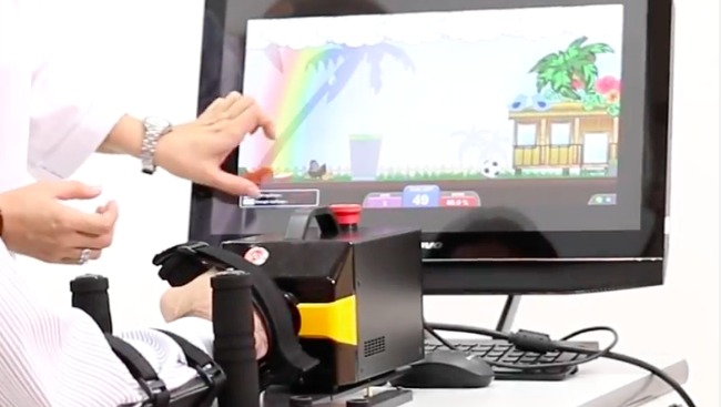 rehab robot game