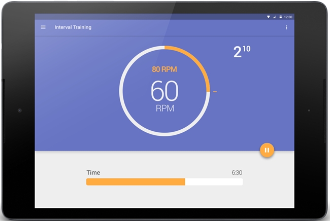 interactive cycling app vescape