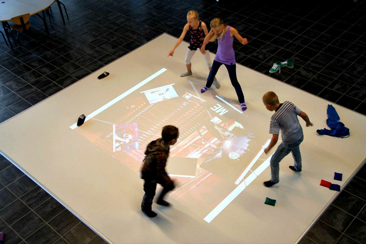 interactive education floor
