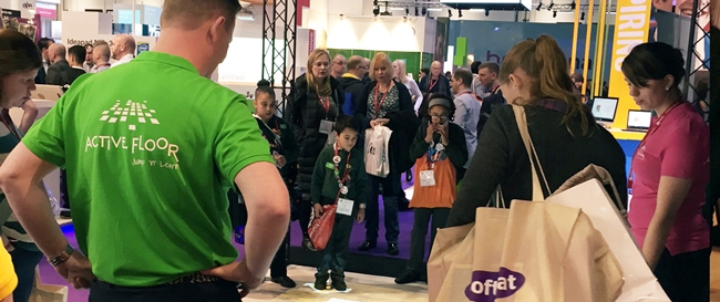 active floor interactive gaming