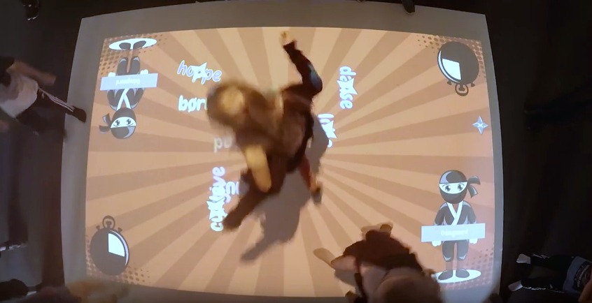 active floor interactive gaming