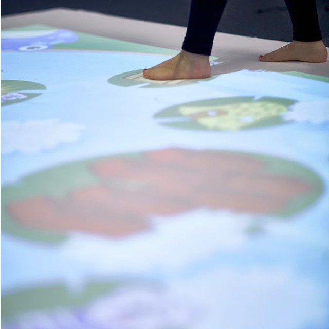 active floor interactive gaming