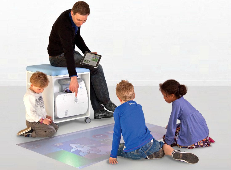 i3LIGHTHOUSE Interactive Floor Projector Promotes Learning Through
