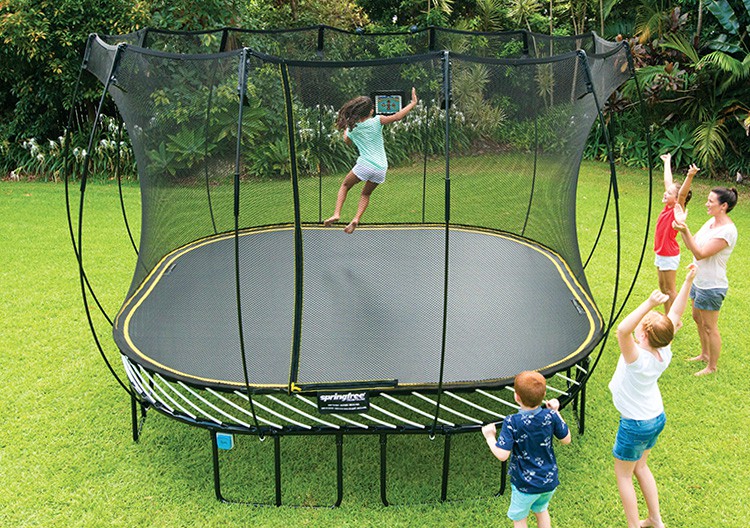 Healthy Engagement with Springfree Trampoline Fitness Gaming